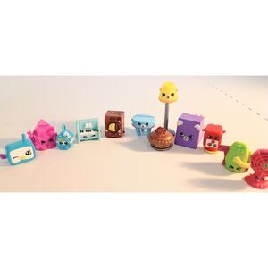 Vintage Shopkins Lot Season 5 Home Homewares Rare Metallic Figures Kidcore Pack